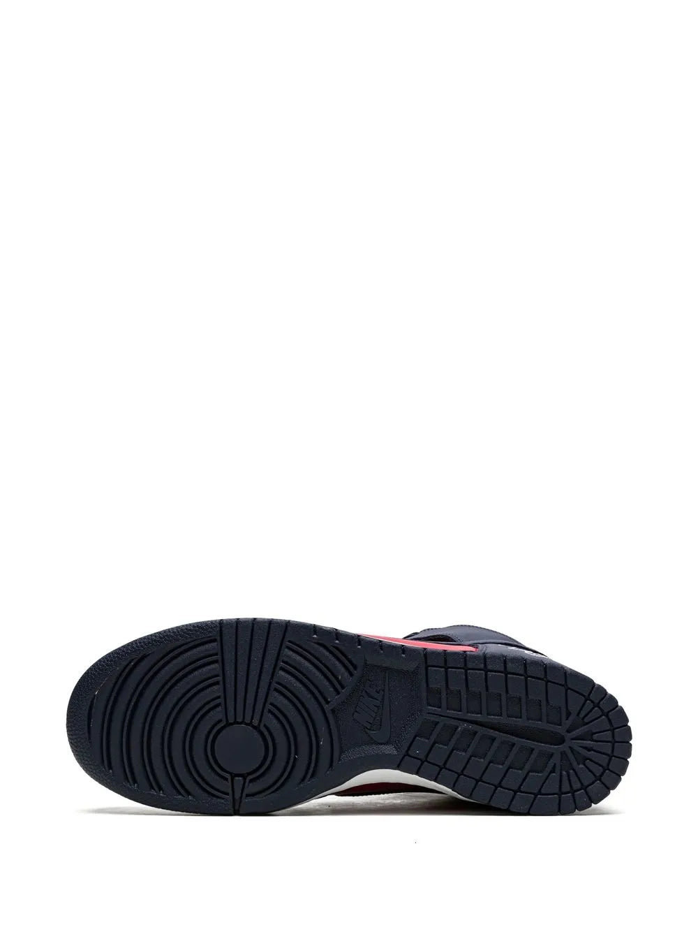 X Supreme Sb Dunk High By Any Means Navy/Red Sneakers