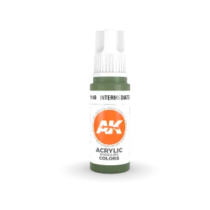 AK Interactive AK11149 3G Intermediate Green Acrylic Paint 17ml