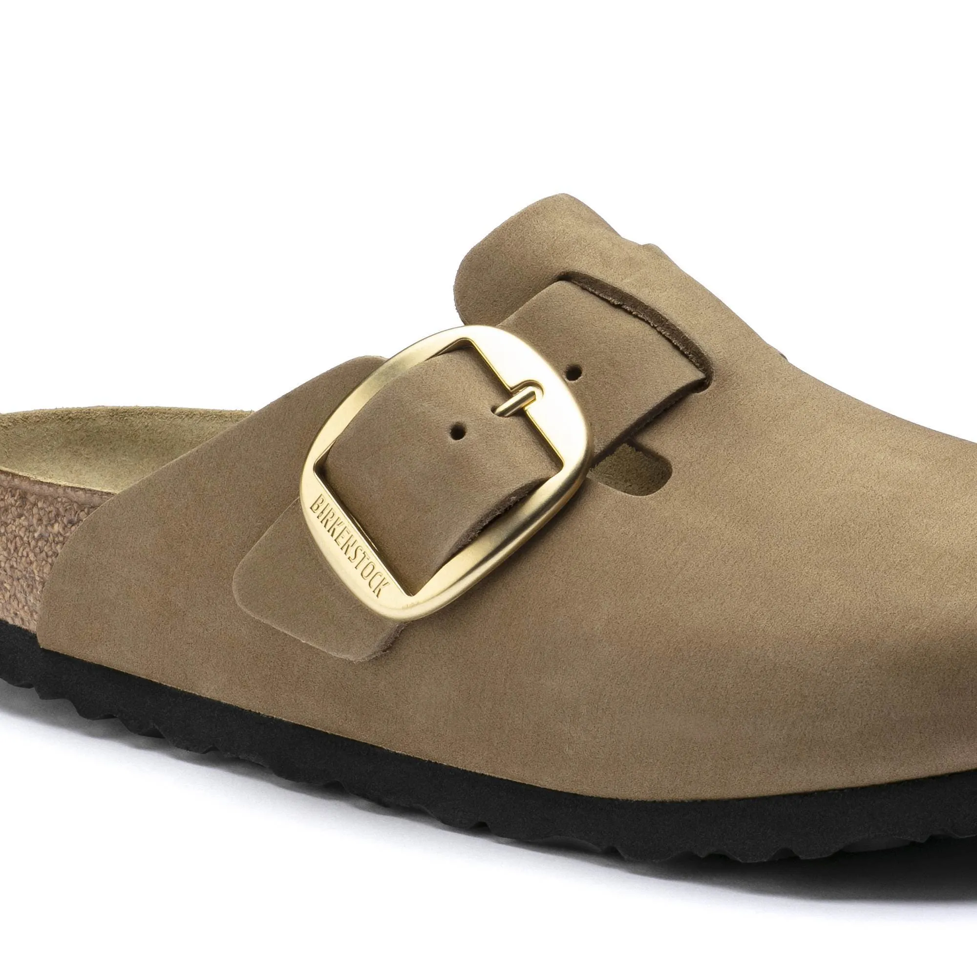 Boston Big Buckle Nubuck Leather