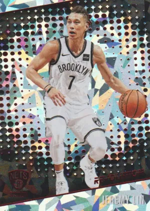 Jeremy Lin, Chinese New Year Cracked Ice, 2017-18 Panini Revolution Basketball