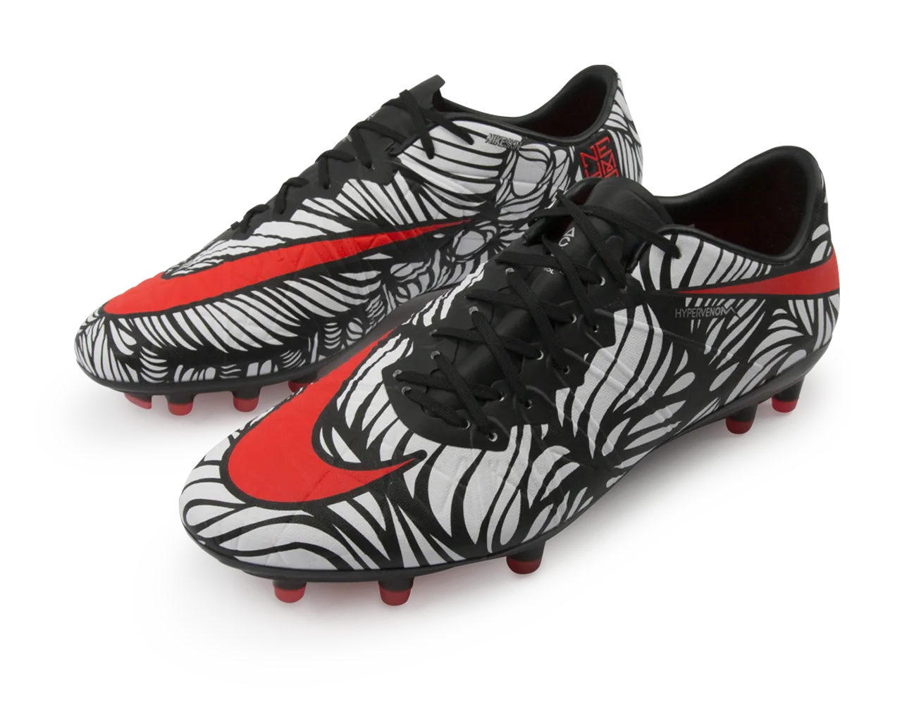 Nike Men's Hypervenom Phinish NJR FG Black/Bright Crimson/White