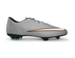 Nike Men's Mercurial Victory V CR FG Metallic Silver/Hyper Turquoise/Black
