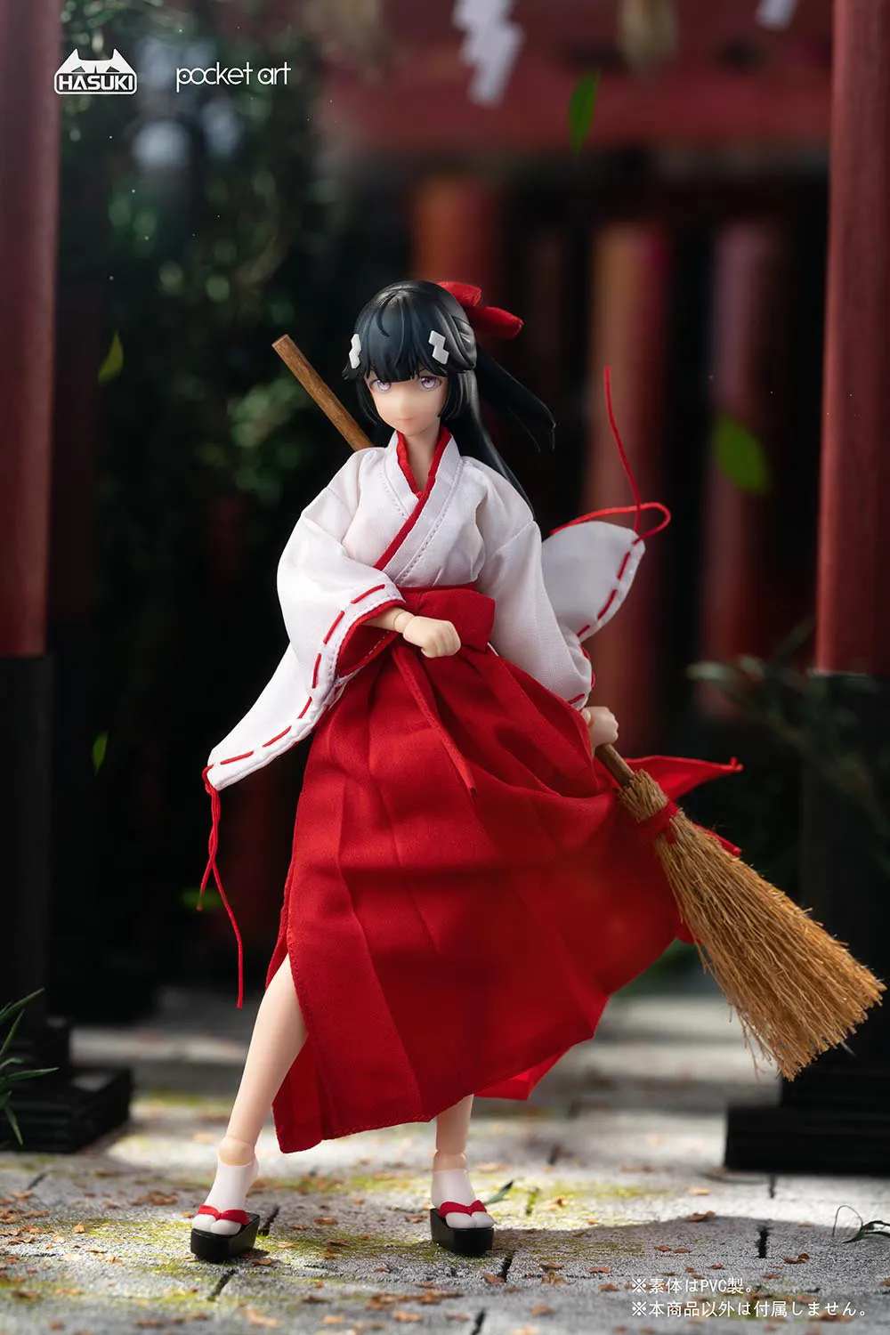 Pocket Art Series PA005 Exorcism Shrine Maiden Tsubaki 1/12 Action Figure