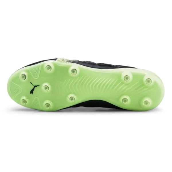 Puma King Platinum 21  FG/AG - Grey/Neon Yellow