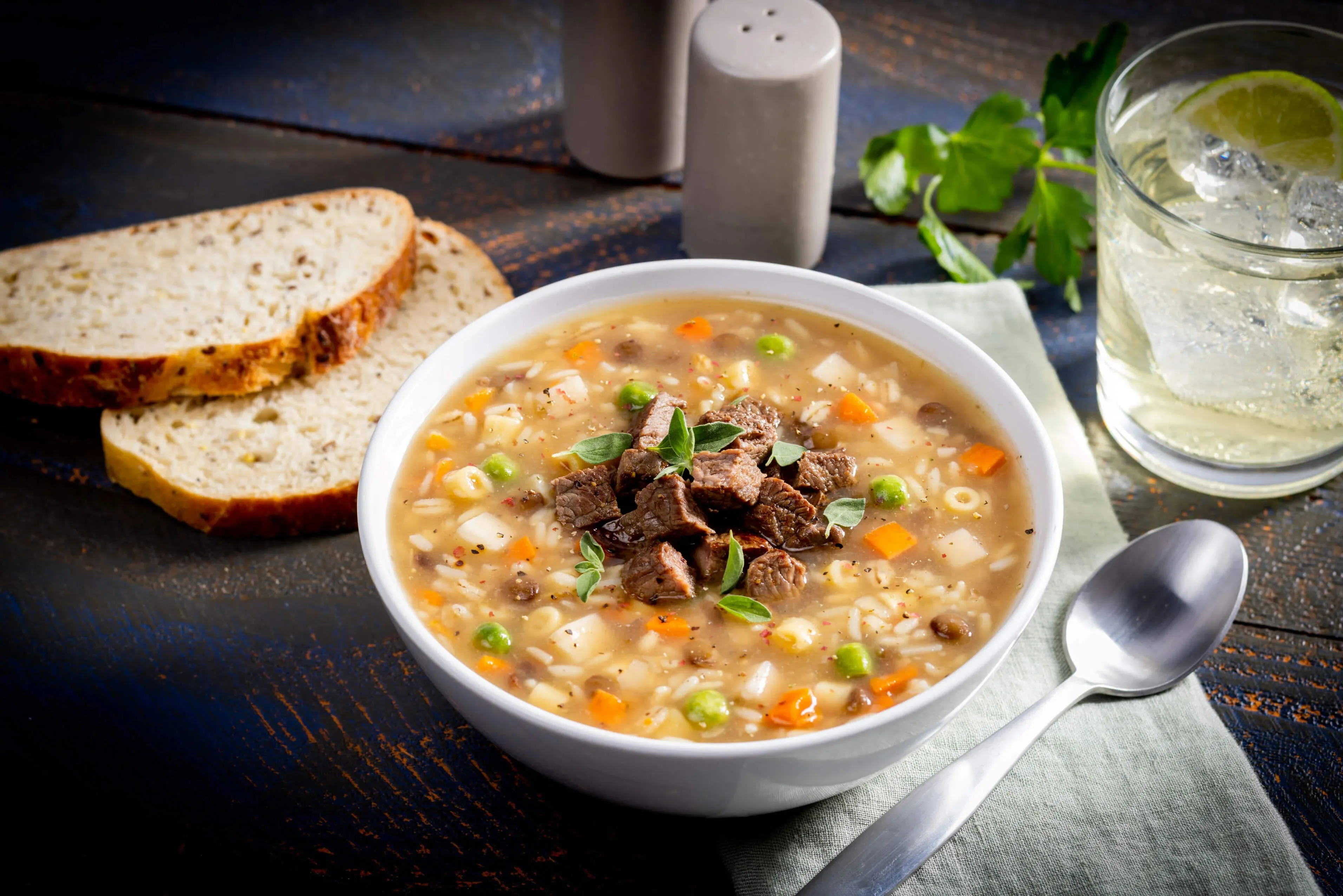 ReadyWise - Vegetable Beef Soup - 6 Pack
